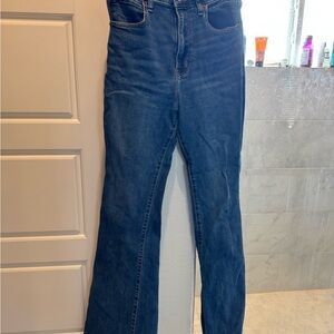 Abercrombie & Fitch Dark Blue Flare Jeans